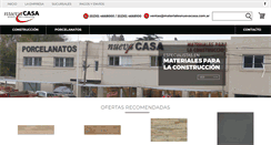 Desktop Screenshot of materialesnuevacasa.com.ar